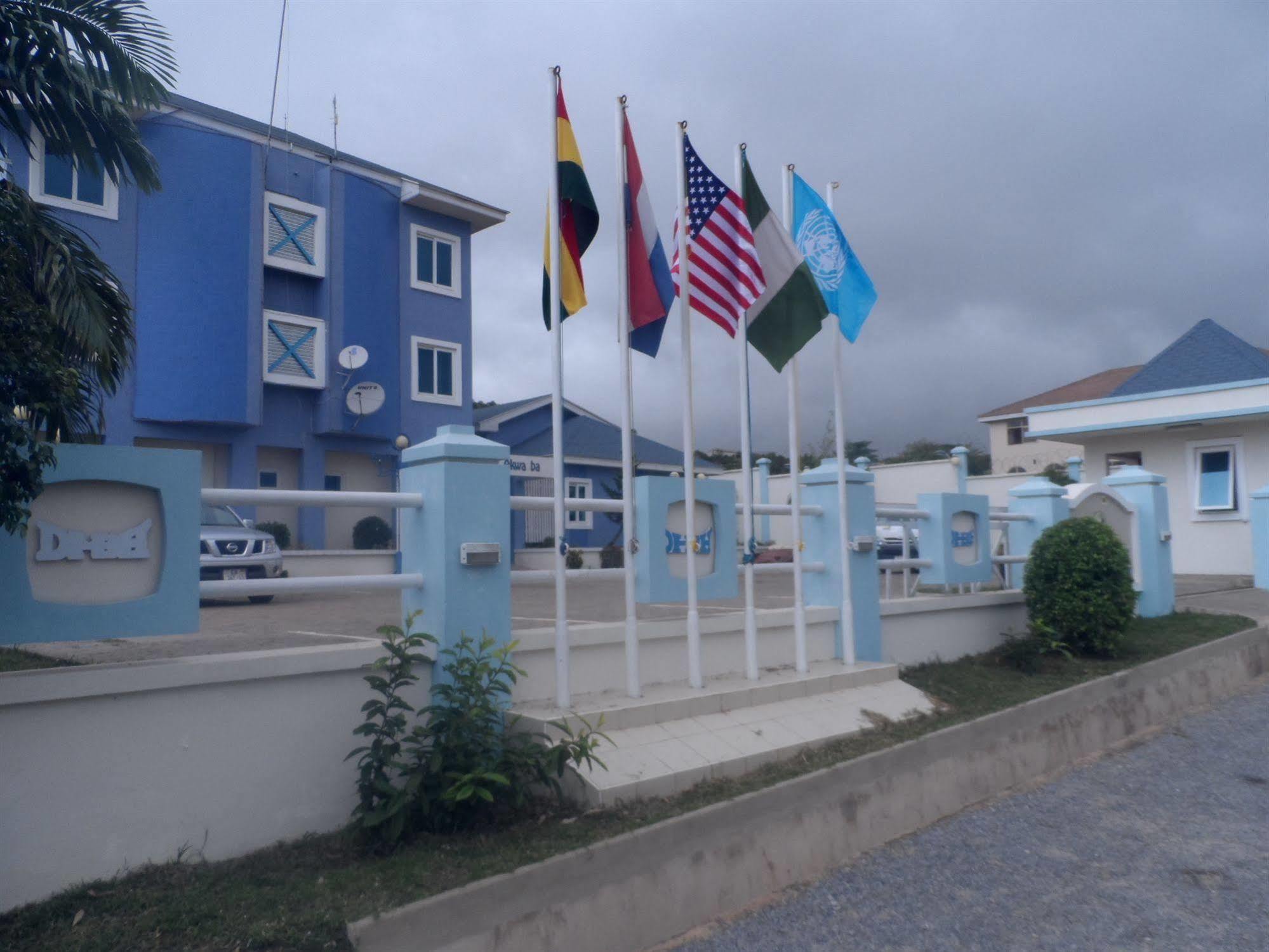 De Holiday Beach Hotel Kokrobite Exterior foto